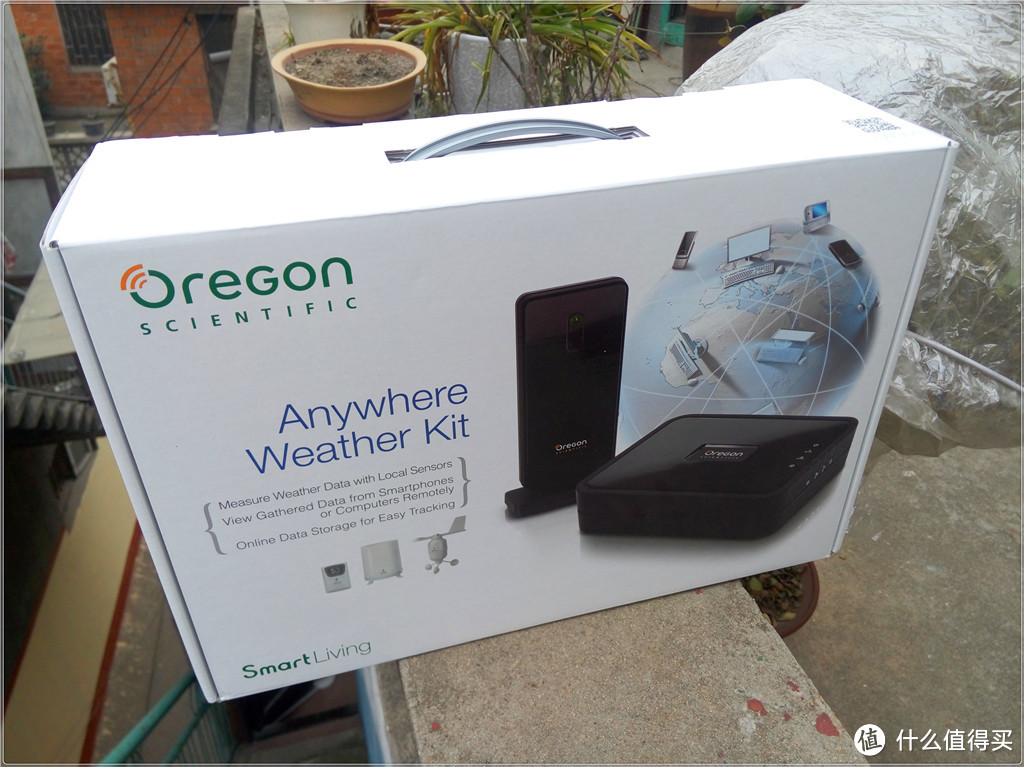 #本站首晒# Oregon SCIENTIFIC 欧西亚 Anywhere Weather Kit 个人气象站套件 2014款