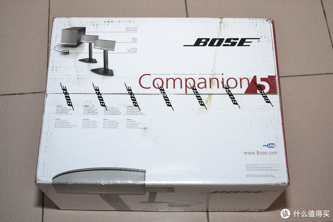终于剁手，入手Bose C5 音响 开箱