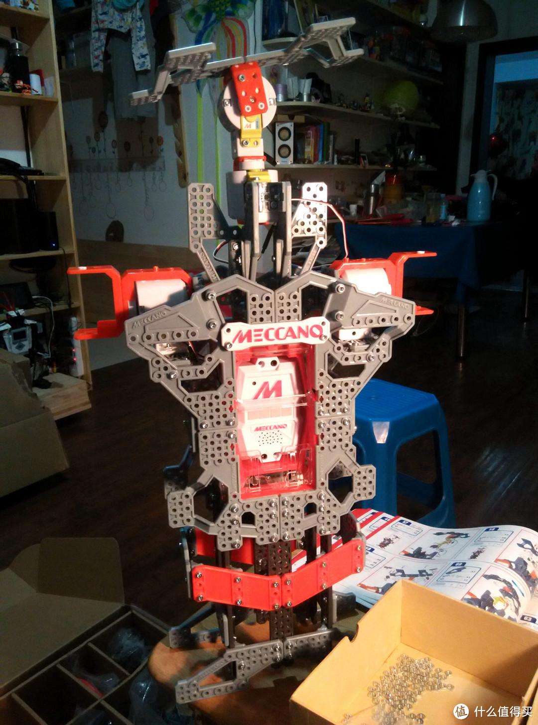 #本站首晒# MECCANO MeccaNoid G15 KS 拼装变形机器人