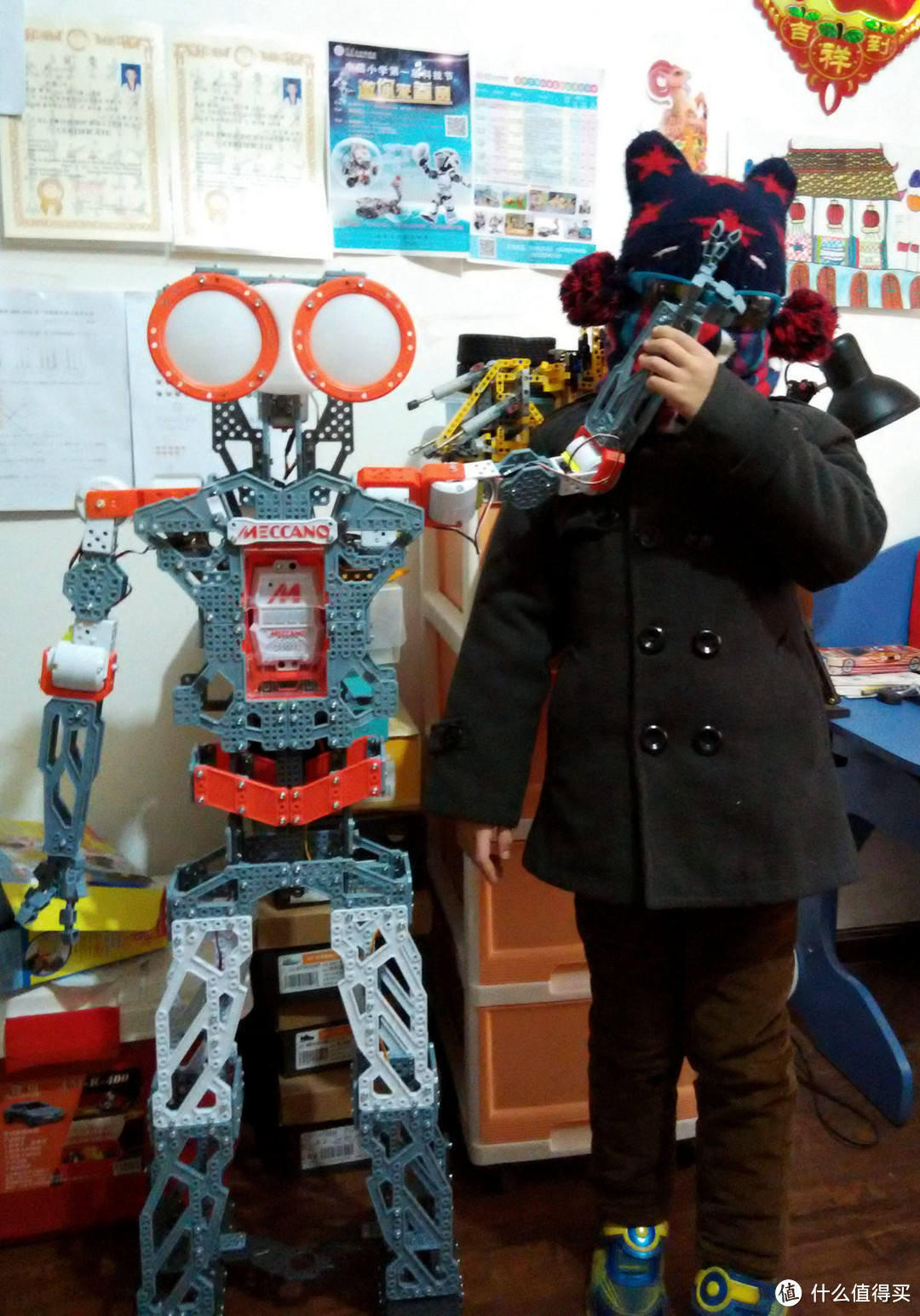 #本站首晒# MECCANO MeccaNoid G15 KS 拼装变形机器人