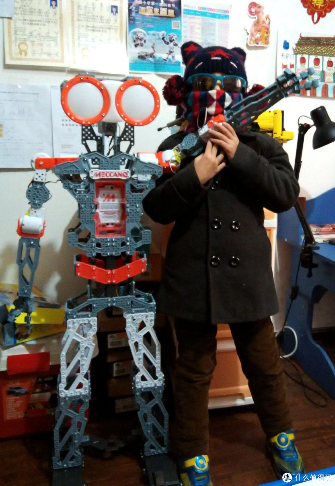 #本站首晒# MECCANO MeccaNoid G15 KS 拼装变形机器人