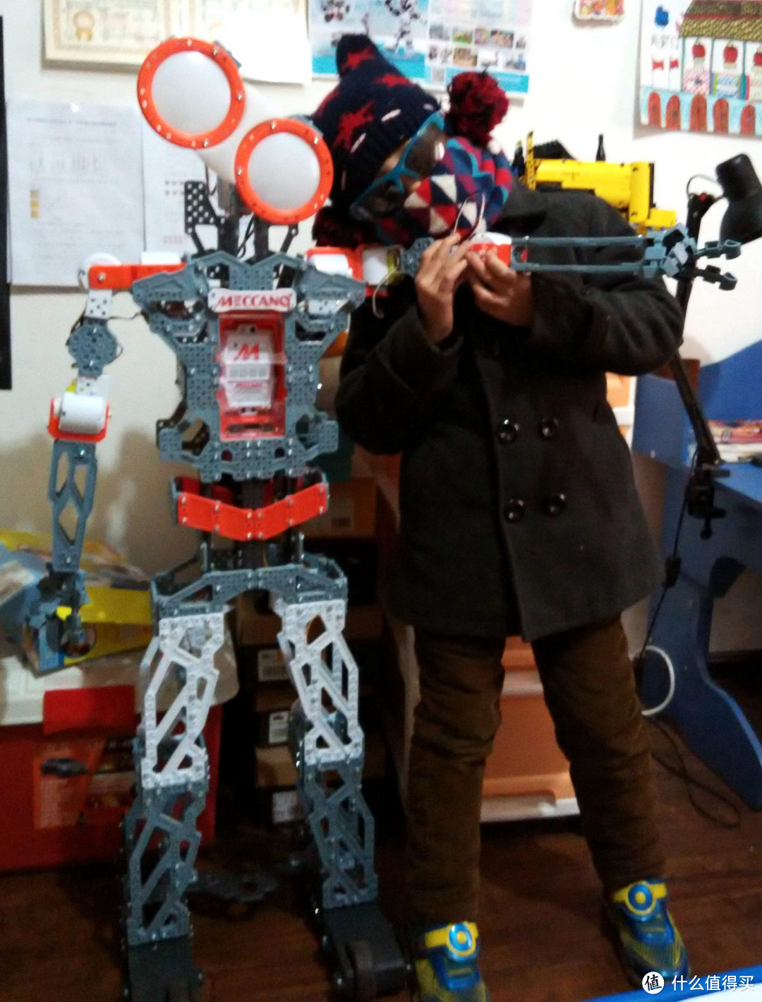 #本站首晒# MECCANO MeccaNoid G15 KS 拼装变形机器人