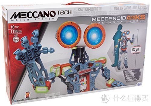 #本站首晒# MECCANO MeccaNoid G15 KS 拼装变形机器人