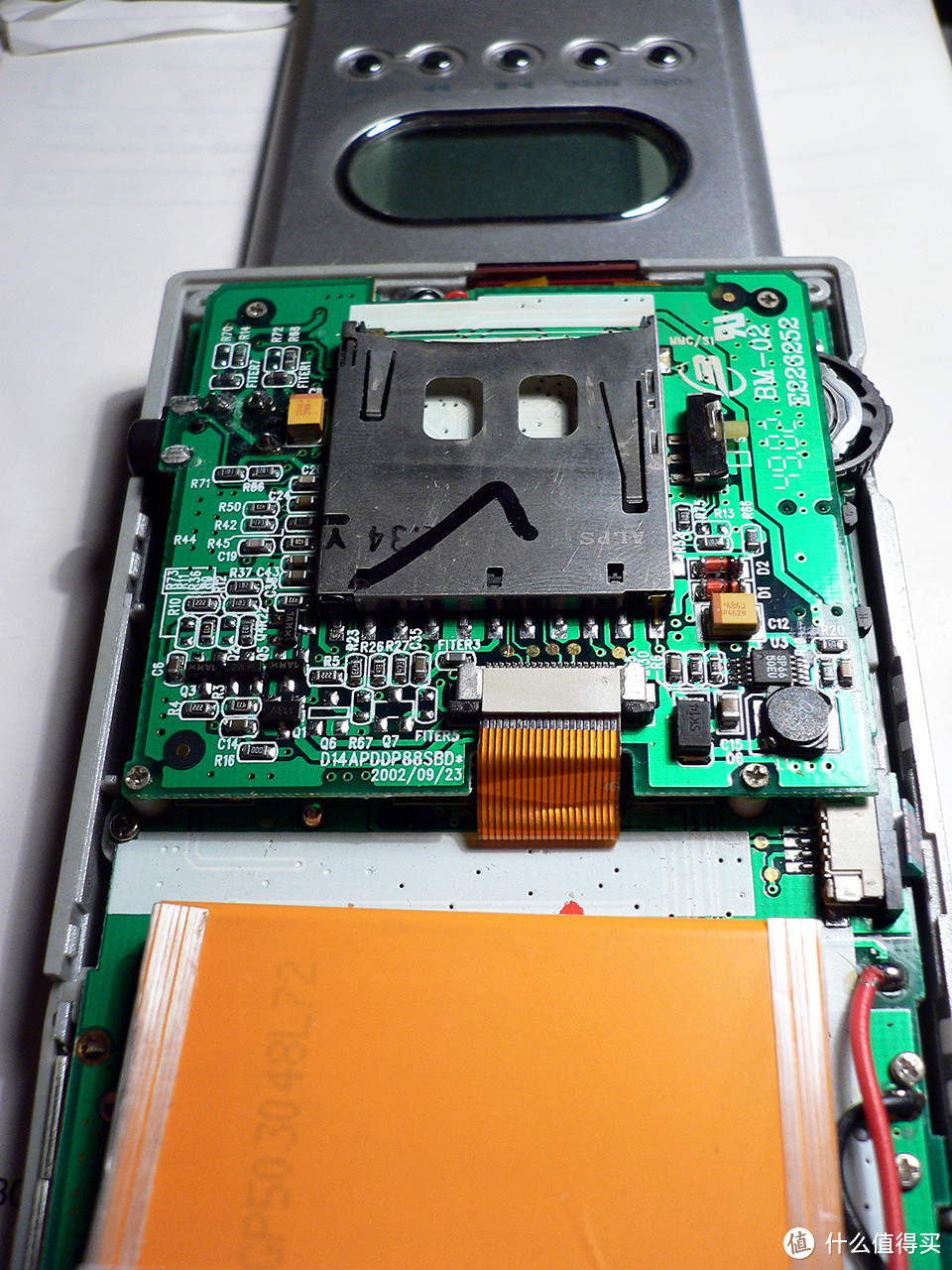 #本站首晒# 拆一个十几年前的“古董级”PDA:Lenovo 联想 天机 E320 MP3数字随身听