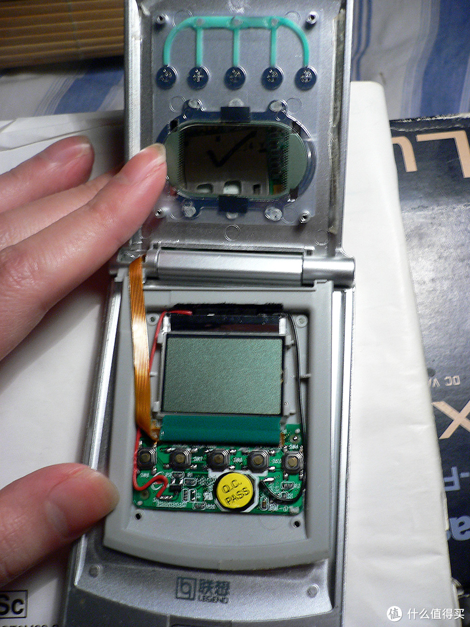#本站首晒# 拆一个十几年前的“古董级”PDA:Lenovo 联想 天机 E320 MP3数字随身听