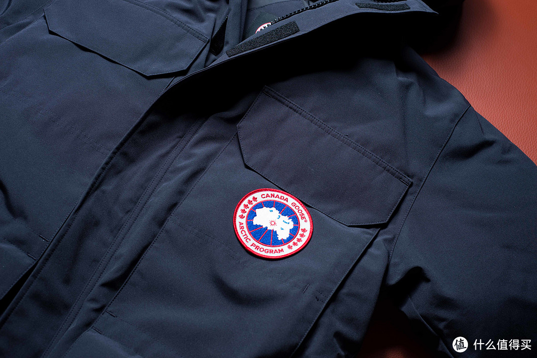 晒单：男款Canada Goose Expedition parka XS NAVY  羽绒服