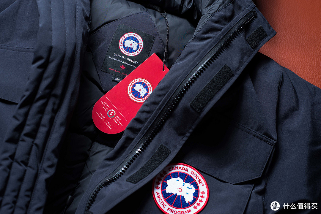 晒单：男款Canada Goose Expedition parka XS NAVY  羽绒服