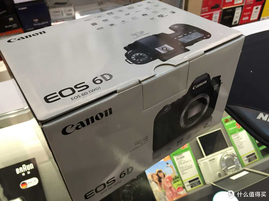 Canon 佳能 EOS 450D升级6D 伪开箱（附jk妹纸试拍照片）