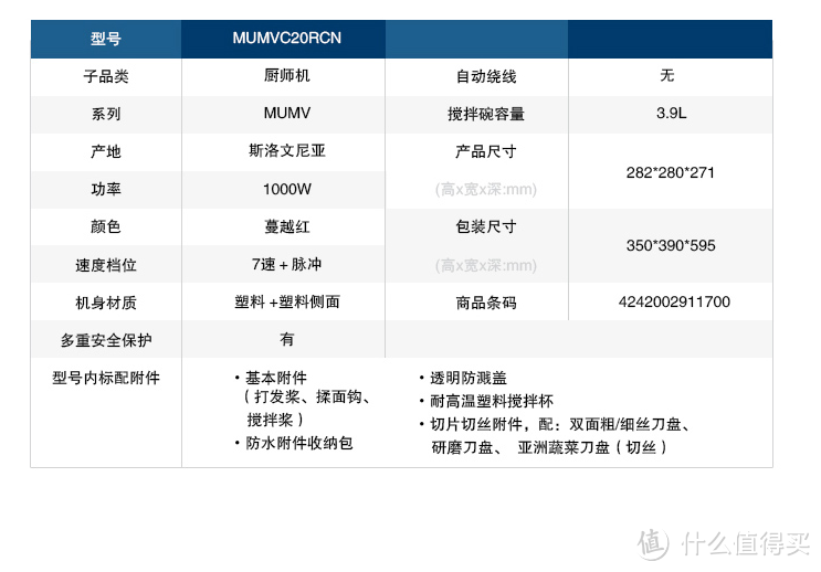 一机在手 美食无忧——博世 MUMVC20RCN 厨房机测评报告