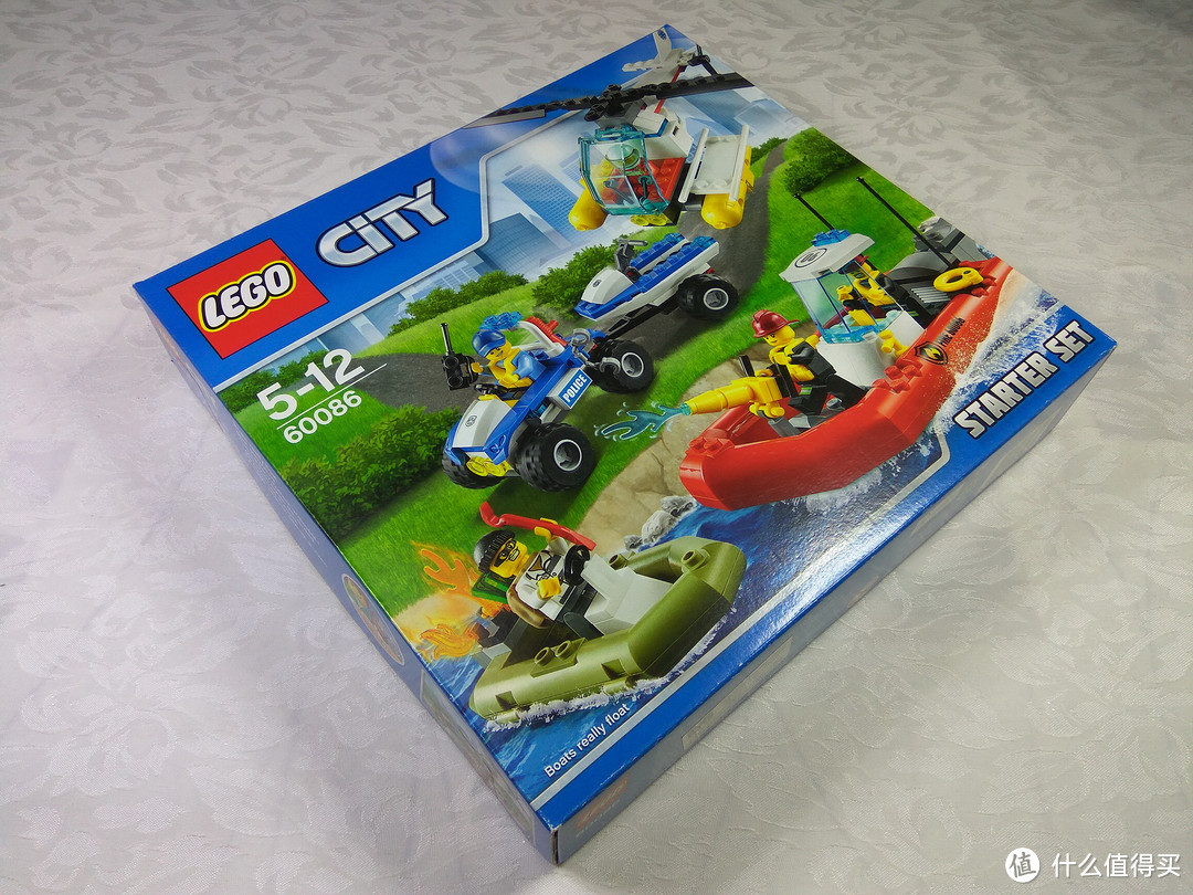 熊孩子上手记 - LEGO 乐高 CITY 城市系列 入门套装 60086 开箱