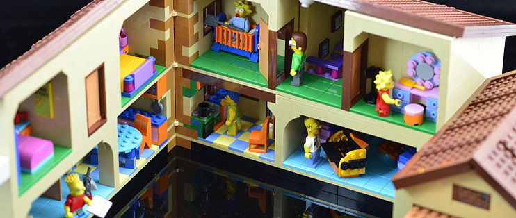 Lego 乐高71006 辛普森的大屋开箱晒单 内有详细图片 乐高 什么值得买
