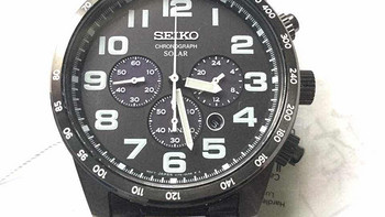 漫漫海淘实操第一步——SEIKO 精工 SSC231 Sport 男式太阳能腕表