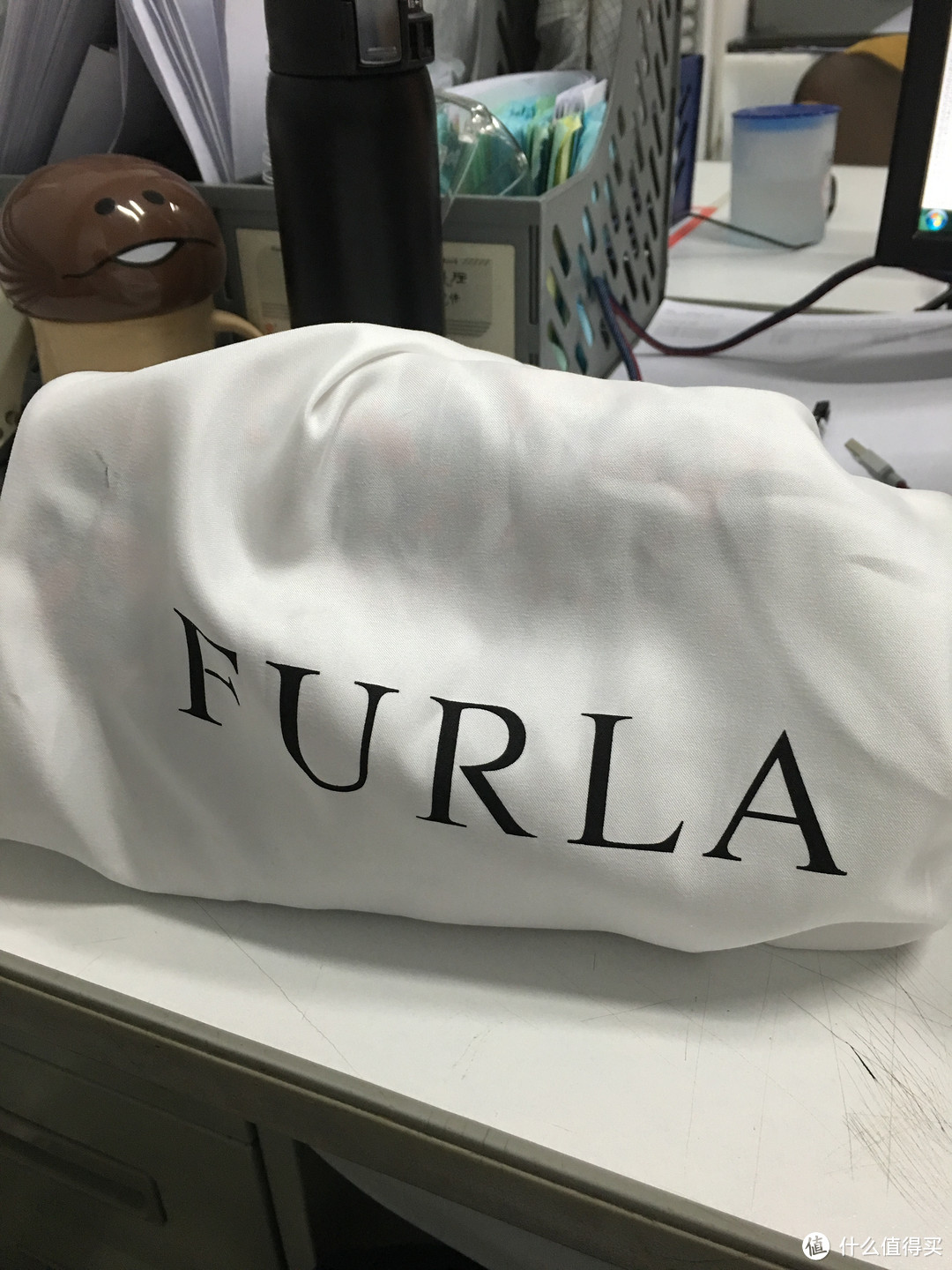 女友的生日礼物——FURLA 芙拉 情人节限量版涂鸦包开箱（无比多状况的一次海淘）