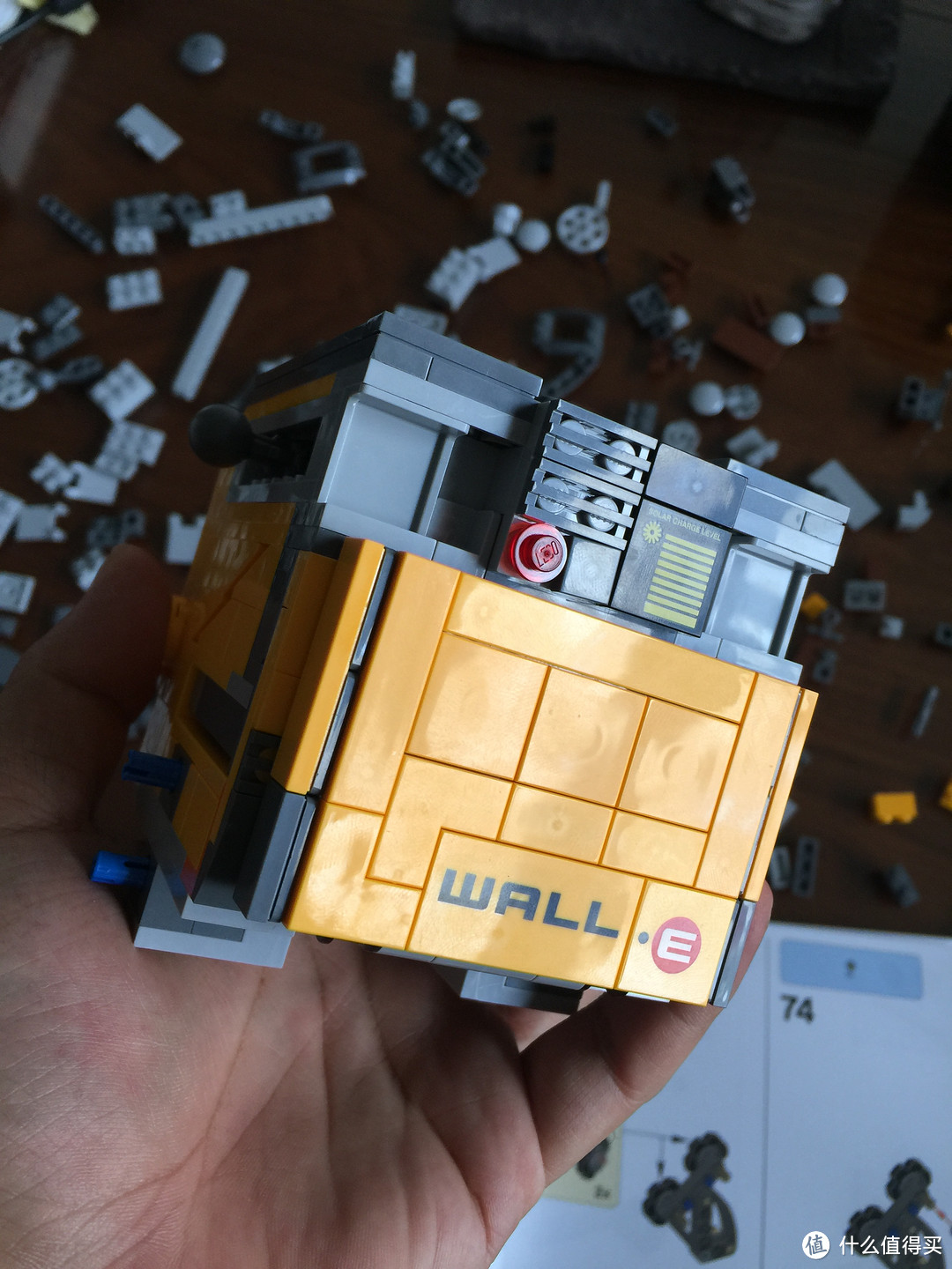 心心念的wall-E,我的乐高之第三件：LEGO 乐高 21303 IDEAS系列 机器人瓦力