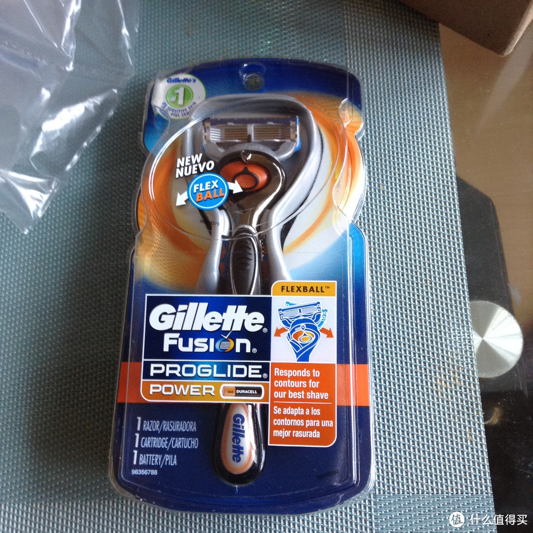 #原创新人#我的第一次海淘：Gillette 吉列 剃须刀开箱