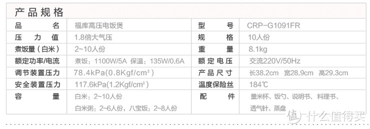 #值在韩国# Cuckoo 福库 多功能高压电饭煲 CRP-G1091FR 4年使用经验