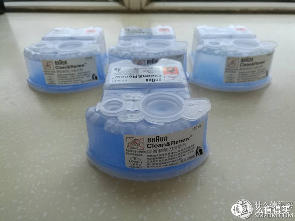 BRAUN 博朗 CCR4 剃须刀清洁液 开箱晒物