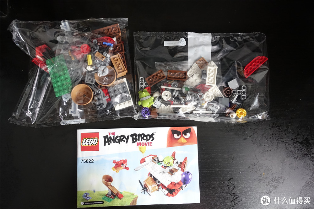 LEGO 乐高 Angry Birds系列 75822小猪的飞机偷袭 众测体验