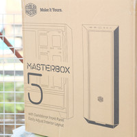 酷冷至尊 MasterBox Lite 5 中塔机箱外观展示(前板|风扇|接口|背线|镂空)