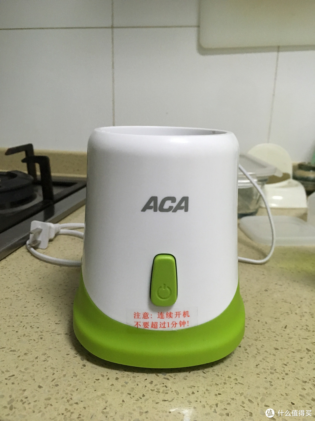 ACA 北美电器 AF-OR01 便携搅拌机 使用测评