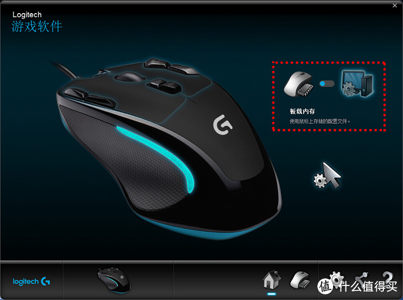太强大，感觉用不上：回归原始，Logitech 罗技 G300s 游戏光电鼠标