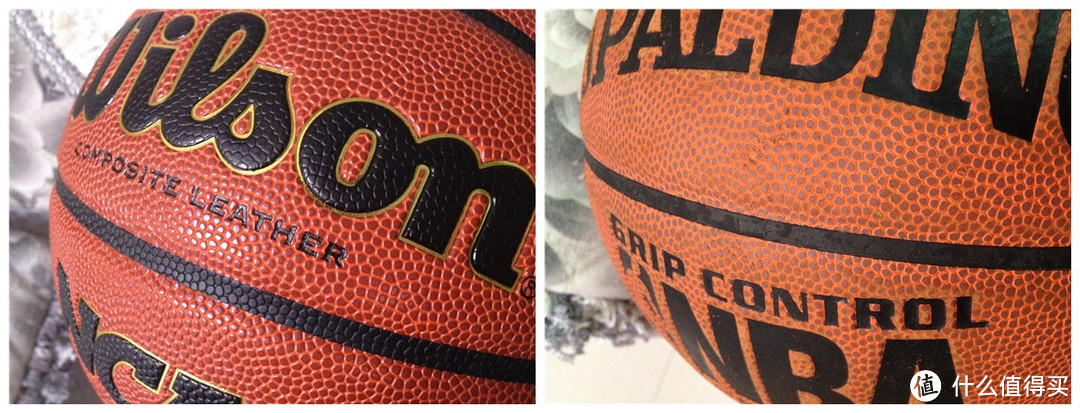 性价谁更值得买？！Wilson 威尔胜 NCAA 0730 solution PU复刻版篮球 VS Spalding 斯伯丁 74-604Y掌控