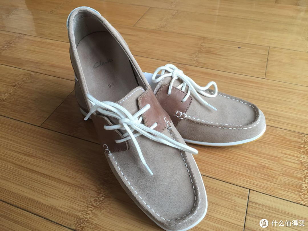 夏日清爽选择：Clarks 休闲船鞋开箱晒照