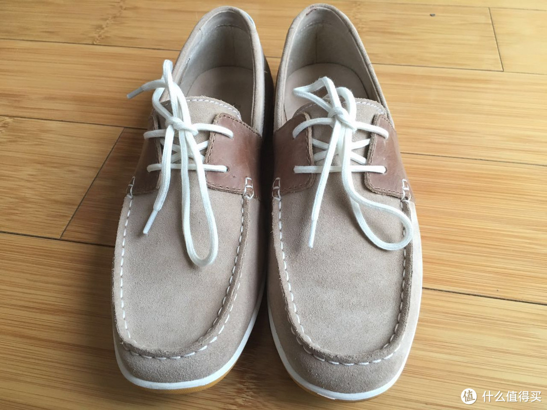 夏日清爽选择：Clarks 休闲船鞋开箱晒照