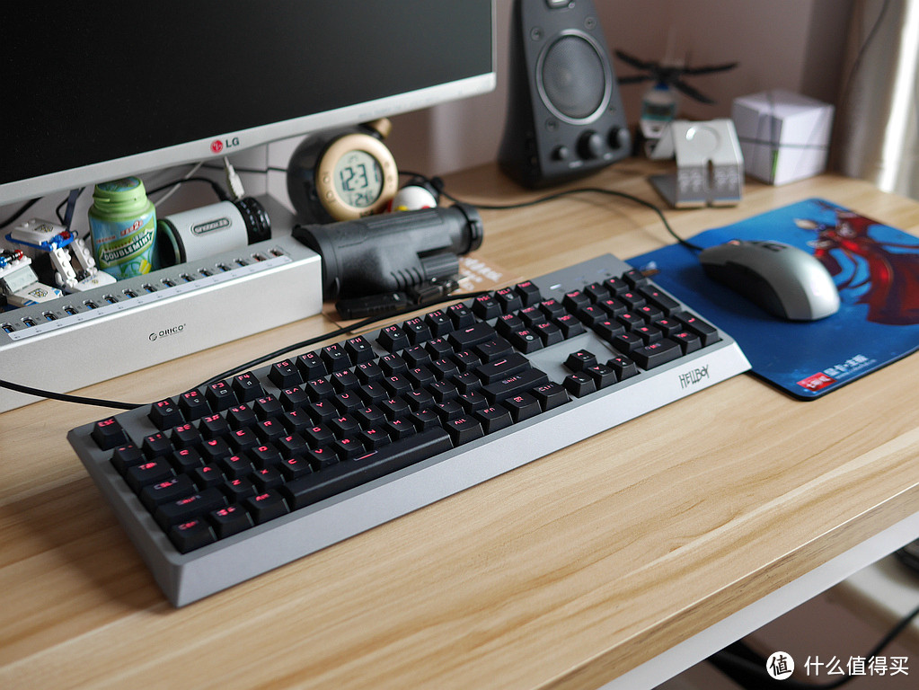 Cherry 红轴的信仰——Hellboy ZFMX600 机械键盘 红轴 入手体验