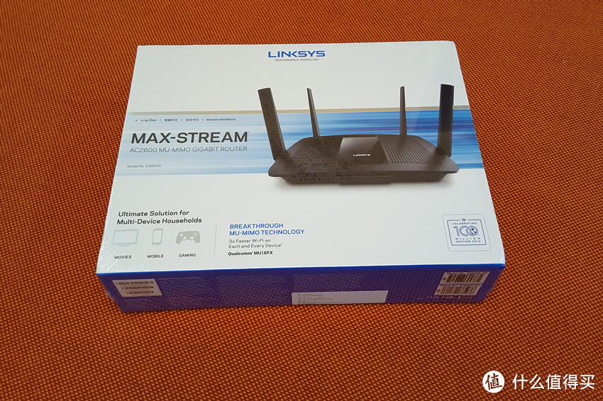 LINKSYS AC2600 EA8500 MU-MIMO Wave 2 旗舰无线路由