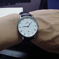 #原创新人# 外貌协会入手 Daniel Wellington 男士腕表