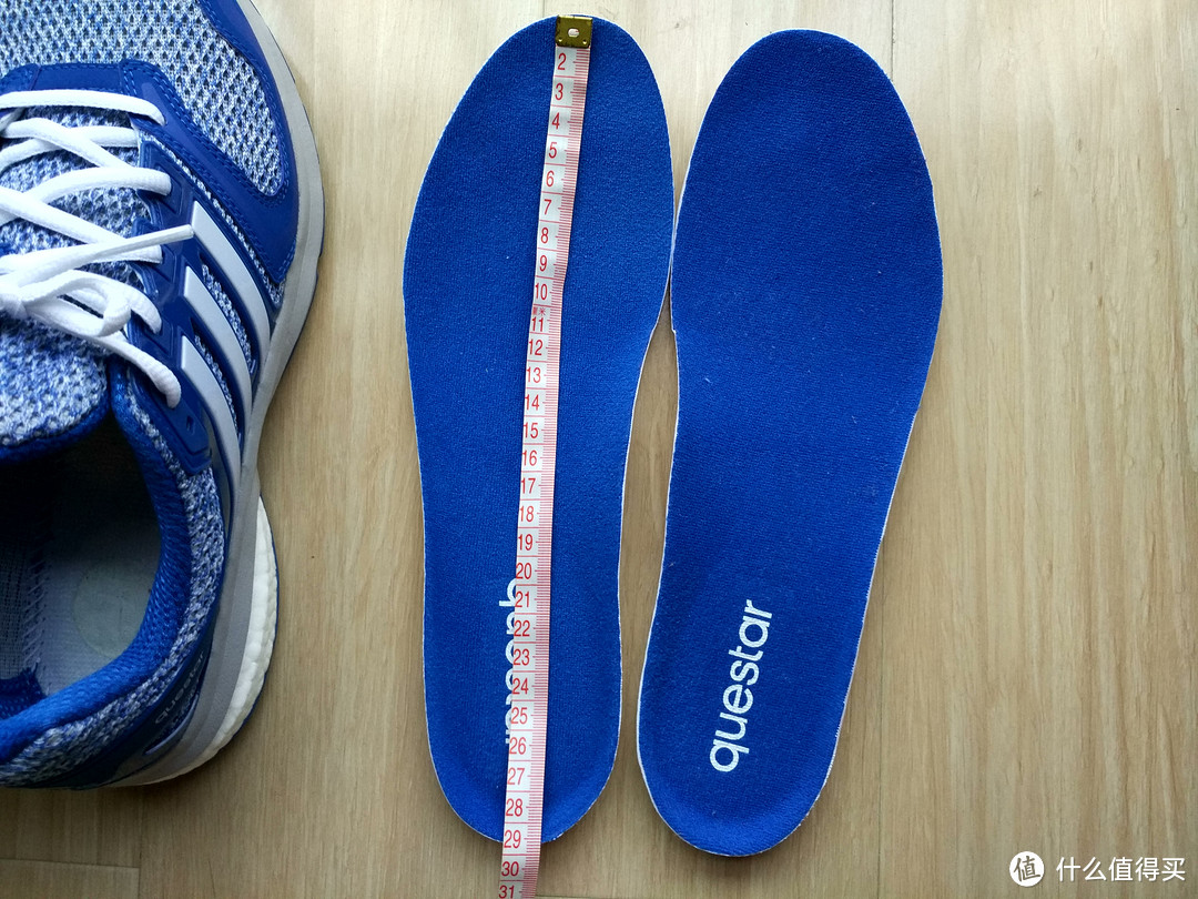 一抹清凉的北卡蓝——adidas 阿迪达斯 questar boost 男款跑鞋 AQ6643