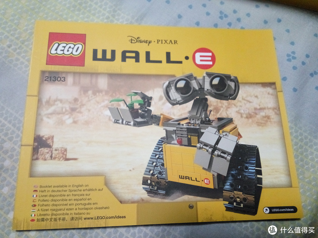 结婚周年礼物 LEGO 乐高 21303 IDEAS系列 机器人瓦力WALL.E