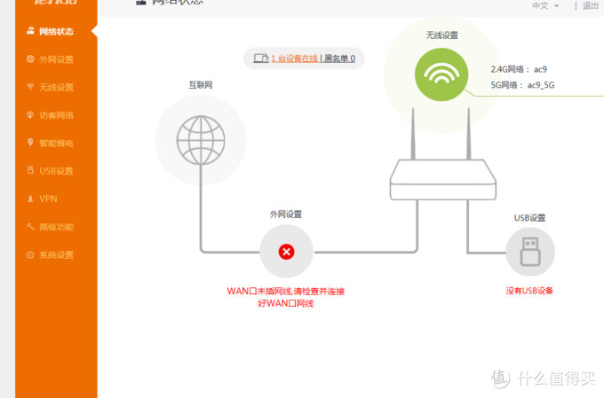国产“省心”路由——Tenda 腾达 AC9 1200M五口全千兆双频无线路由器小测