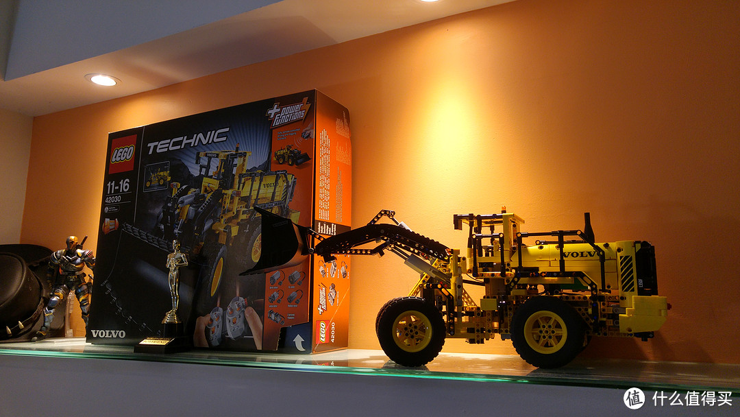 #原创新人# LEGO 乐高 42030 机械组 沃尔沃装载机 开箱+组装 （组装过程多图）