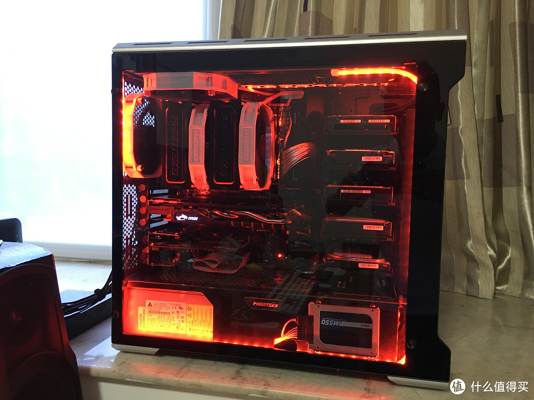 PHANTEKS 追风者 TC14PE 黑色14公分8mm 铜热管散热器 评测