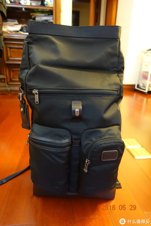 宁采臣特供款:tumi alpha bravo luke 222388hk2 男式黑色双肩背包