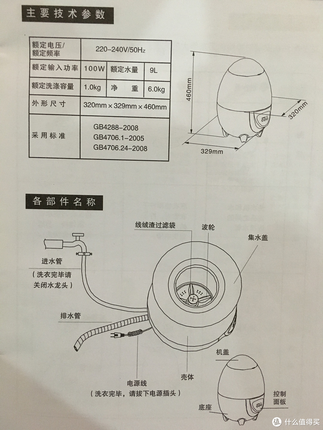 尺寸说明