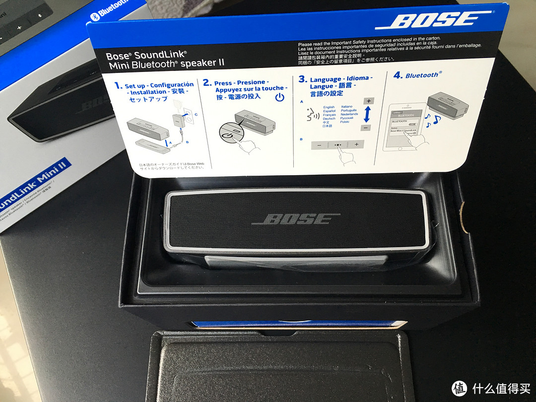 小钢炮BOSE 博士 SoundLink Mini 2 音箱 开箱