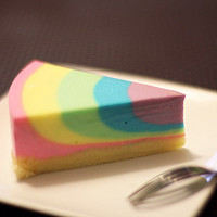 #宝贝计划#六一儿童节快乐——彩虹酸奶慕斯蛋糕