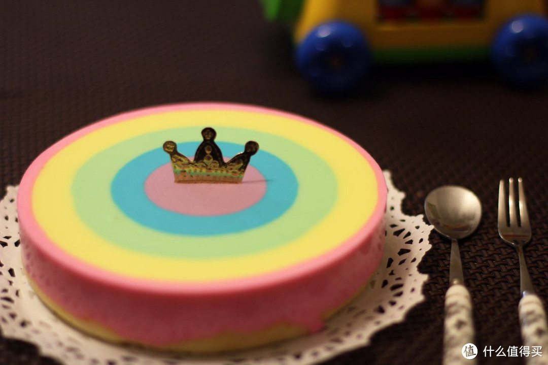 #宝贝计划#六一儿童节快乐——彩虹酸奶慕斯蛋糕