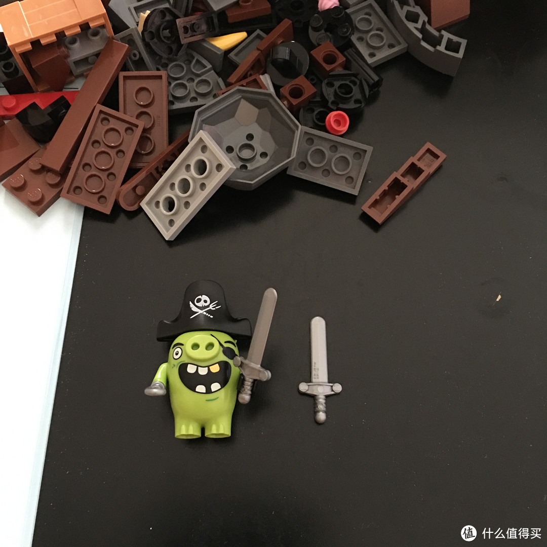 LEGO 乐高 Angry Birds系列 猪盗船