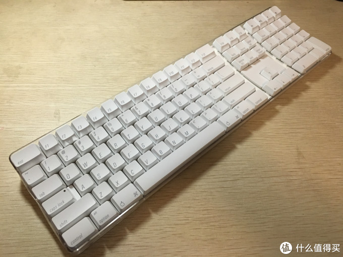 #本站首晒# 十三年一回眸！苹果 G5蓝牙水晶 键盘 开箱