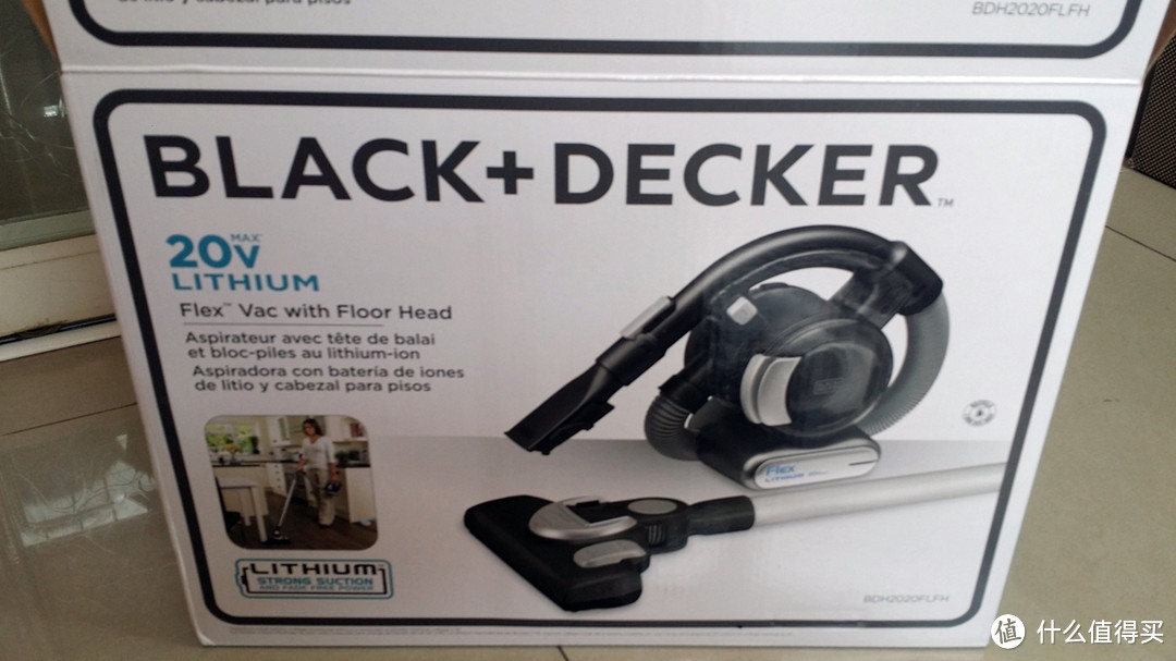 BLACK&DECKER 百得 2020FLFHPL 充电式 手持吸尘器——开箱晒物+滤网、外置滤筒的DIY改造