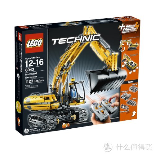 LEGO 乐高入坑 之10年科技旗舰 8043