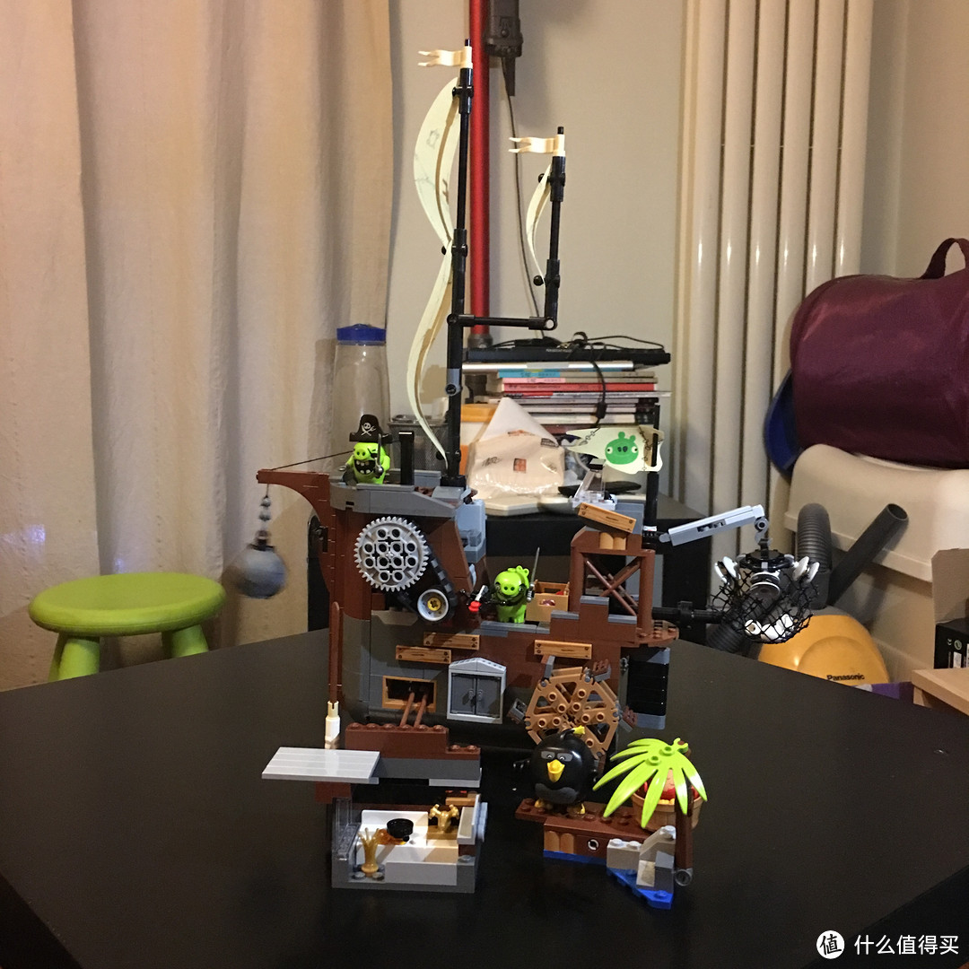 LEGO 乐高 Angry Birds系列 猪盗船