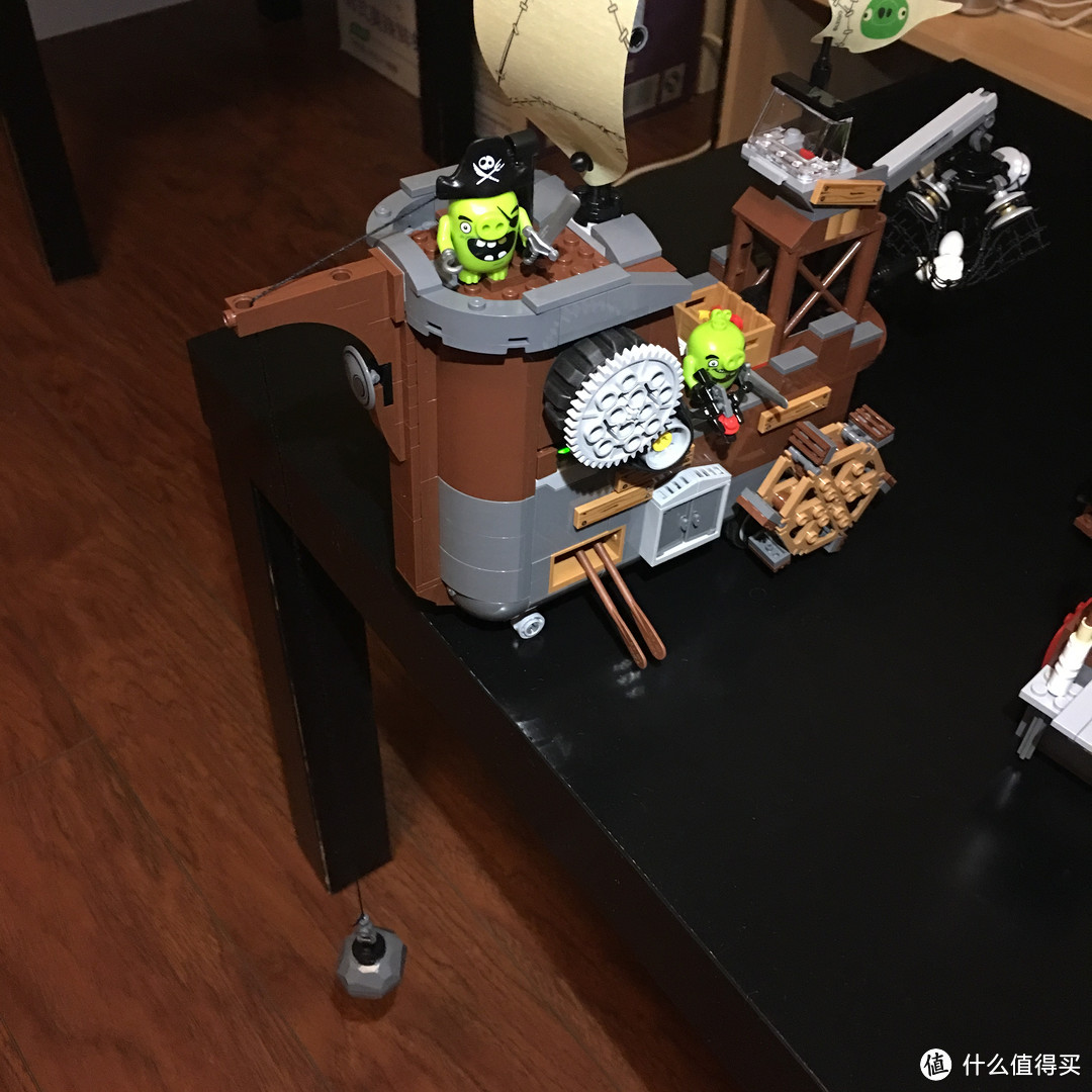 LEGO 乐高 Angry Birds系列 猪盗船