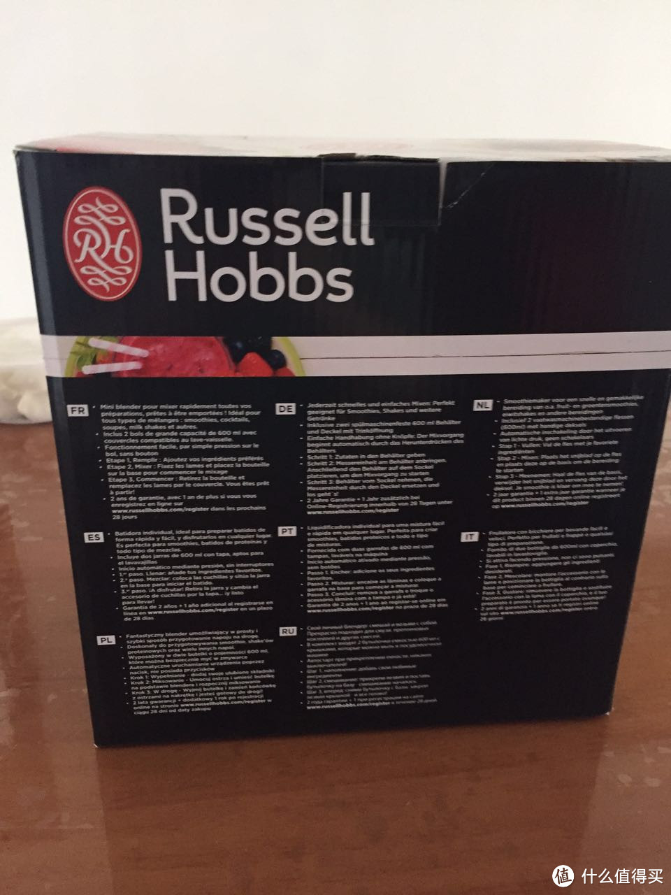 生活中的小确幸：Russell Hobbs 领豪 21350-56C便携式果汁机 晒单