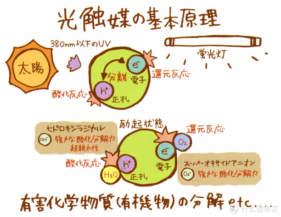 光触媒原理