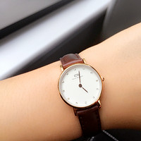 #本站首晒# 偶像剧后遗症，宋慧乔同款 — Daniel Wellington Classy 系列 0903DW 时尚女士手表